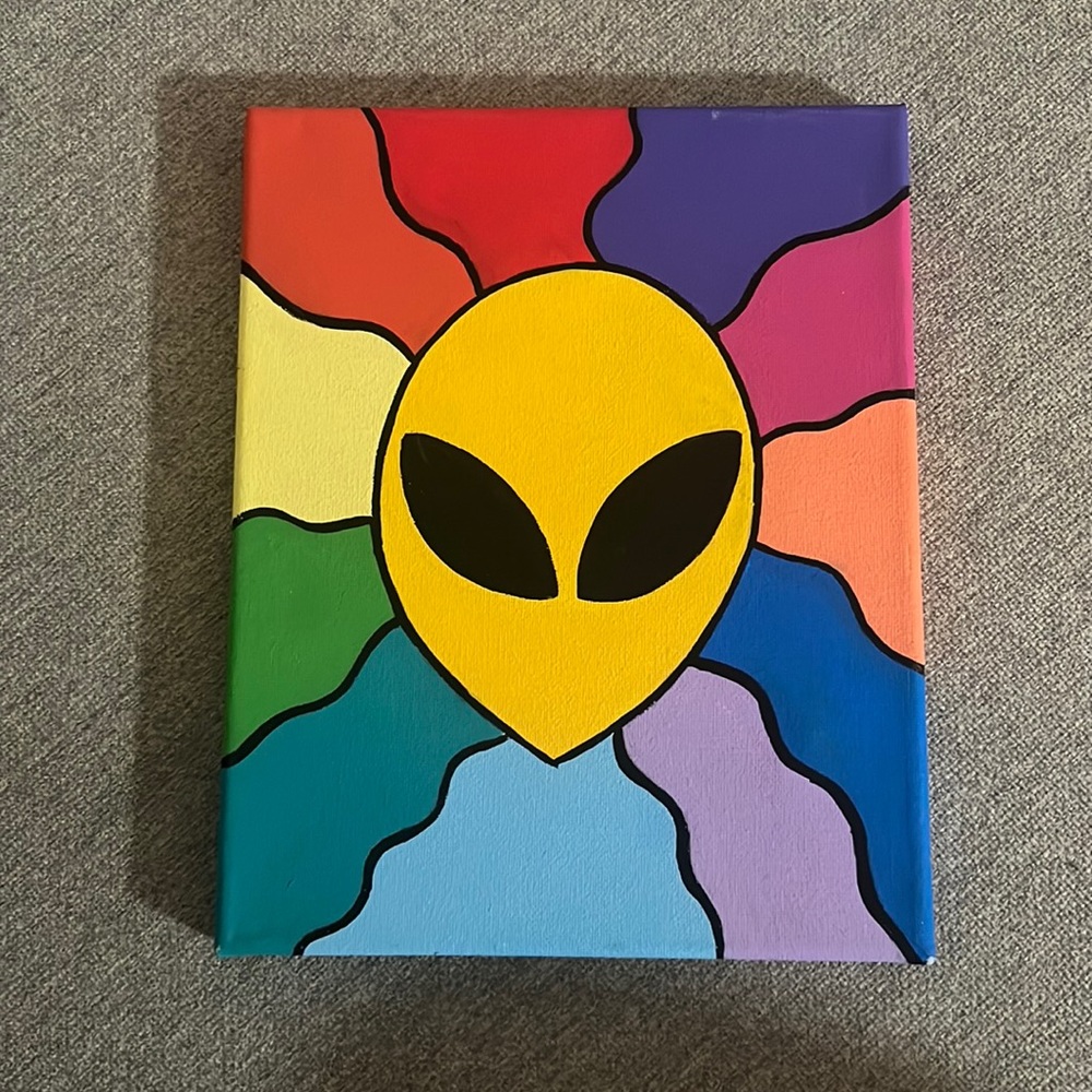 Alien painting